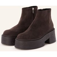 AGL Agl Plateau-Stiefeletten Lignes braun