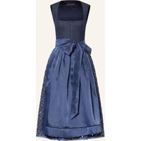 TALBOT RUNHOF Talbot Runhof Jeans-Dirndl Mit Pailletten blau