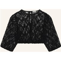 Heimatglück Tracht Heimatglück Tracht Dirndlbluse Mit 3/4-Arm schwarz