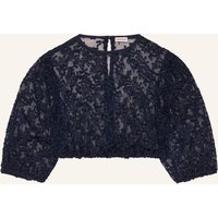 Heimatglück Tracht Heimatglück Tracht Dirndlbluse Mit 3/4-Arm blau