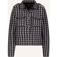 monari Monari Kastenjacke Mit Pailletten grau