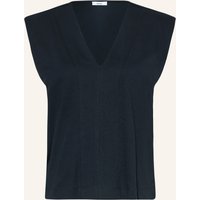REISS Reiss Top Boxy blau