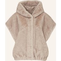 STUDIO AR Studio Ar Kunstpelz-Jacke Olena beige