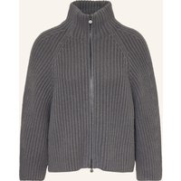 IRIS von ARNIM Iris Von Arnim Strickjacke Fallou Aus Cashmere grau