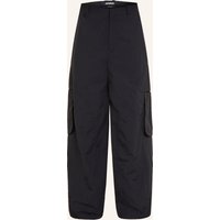 JACQUEMUS Cargohose Le Cargo Molino Wide Fit schwarz