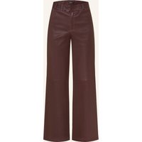 ARMA Arma Lederhose Marina rot