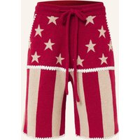 Palm Angels Palm Angels Strickshorts rot