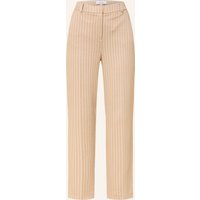 Damen-Jersey-Interlock-Hose mit feinen Streifen COMMA