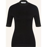 comma Pullover Mit Glitzergarn schwarz