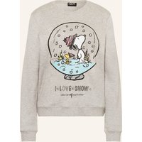 Princess GOES HOLLYWOOD Princess Goes Hollywood Sweatshirt Mitt Schmucksteinen grau