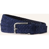 SCHUCHARD & FRIESE Schuchard & Friese Flechtgürtel Simone Aus Leder blau