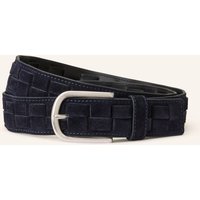 SCHUCHARD & FRIESE Schuchard & Friese Flechtgürtel Matteo Aus Leder blau