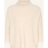 someday Someday Rollkragenpullover Tiola Aus Bouclé beige