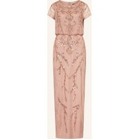 Adrianna Papell Adrianna Papell Abendkleid Mit Pailletten Und Schmuckperlen rosegold