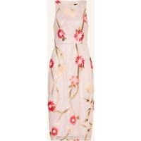 Adrianna Papell Adrianna Papell Cocktailkleid Mit Pailletten Und Schmuckperlen rosegold