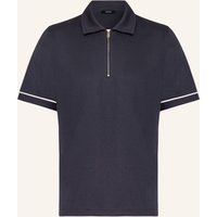 REISS Reiss Piqué-Poloshirt Zain blau