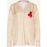 HERZEN'S ANGELEGENHEIT Herzen's Angelegenheit Blusenshirt Aus Seide beige