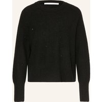 HERZEN'S ANGELEGENHEIT Herzen's Angelegenheit Pullover Mit Cashmere Und Pailletten schwarz