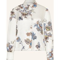 HERZEN'S ANGELEGENHEIT Herzen's Angelegenheit Blusenshirt Aus Seide weiss