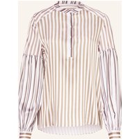 HERZEN'S ANGELEGENHEIT Herzen's Angelegenheit Blusenshirt Aus Seide braun