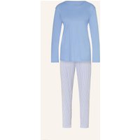 CALIDA Calida Schlafanzug Lovely Nights blau