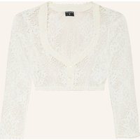 KINGA MATHE Kinga Mathe Dirndlbluse Samantha Aus Spitze weiss