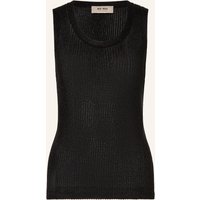 MOS MOSH Mos Mosh Stricktop Mmrelana Mit Glanzgarn schwarz