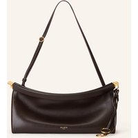 ALAÏA Alaïa Schultertasche East West Medium braun
