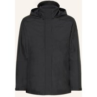 Vaude 2-In-1-Jacke Idris schwarz