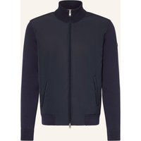 Boss Blouson Ibaio Im Materialmix blau