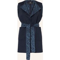 ETRO Blazerweste blau