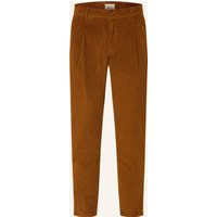 BRAX Cordhose Tino Relaxed Tapered Fit braun