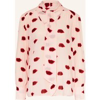 Oui Oui Blusenshirt Mit Schluppe rosa
