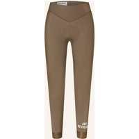 CAFÉ DU CYCLISTE Café Du Cycliste Thermo-Radhose Theresa Mit Gepolstertem Einsatz braun
