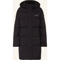 GUESS JEANS Guess Jeans Steppmantel Mit Abnehmbarer Kapuze schwarz