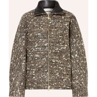 DARKPARK Darkpark Bouclé-Jacke braun