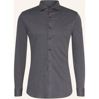 DESOTO Desoto Jerseyhemd Slim Fit grau