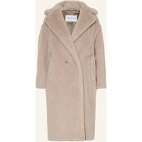 Max Mara Max Mara Teddyfell-Mantel Tedgirl Mit Alpaka beige