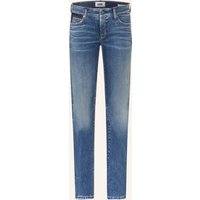 CAMBIO Cambio Flared Leg Jeans Paris Mit Nieten blau