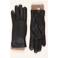 Hestra Hestra Lederhandschuhe Tiril Mit Alpaka schwarz