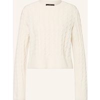 windsor. Pullover Mit Cashmere weiss