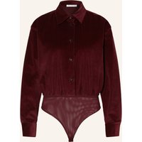 Max Mara Max Mara Blusen-Body Fertile rot