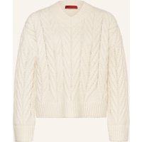 MAX & Co. Pullover Clavier weiss