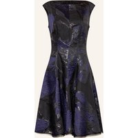 TALBOT RUNHOF Talbot Runhof Cocktailkleid Mit Glitzergarn blau