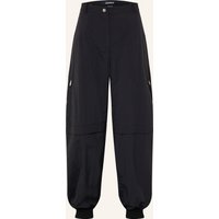 JACQUEMUS Cargohose Le Cargo Ovalo schwarz