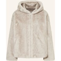 STUDIO AR Studio Ar Kunstfell-Jacke Ruby beige