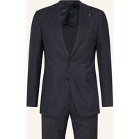 TAGLIATORE Tagliatore Anzug Slim Fit blau