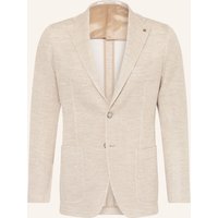 TAGLIATORE Tagliatore Stricksakko Extra Slim Fit beige