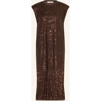 MOS MOSH Mos Mosh Kleid Mmaran Mit Pailletten braun