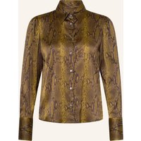 ROBERT FRIEDMAN Robert Friedman Hemdbluse Sandy Aus Satin gruen